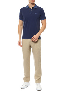 Футболка-поло мужская GANT 2052028 синяя XL