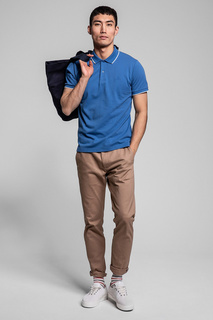Футболка-поло мужская GANT 2012041 голубая M