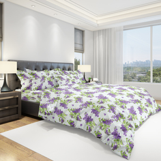 Постельное бельё Amore Mio Eco cotton Purple 1,5 сп.