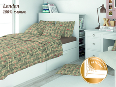 Детское постельное белье Amore Mio Eco cotton combo London 1,5 сп.