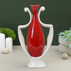 Ваза "Кувшин в цветке" No Brand