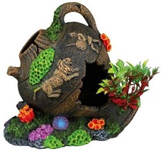 Грот для аквариума TRIXIE Pot Кувшин, полиэфирная смола, 8,5х12,5х11,5 см