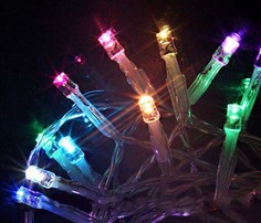 Новогодняя электрическая гирлянда Beauty Led EST100-4W10-8M 10 м разноцветный