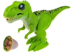 Игровой набор ZURU RoboAlive Робо-Тираннозавр и слайм зеленый Т19289