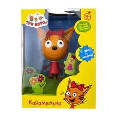 Игрушечная фигурка говорящая 1TOY Три кота Карамелька