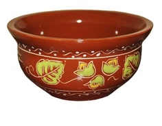 Салатник "Лещина" 0,8л. 1шт. Солнечногорская керамика