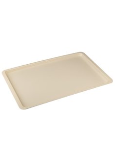 Поднос Ар-Пласт прямоугольный большой, слоновая кость, 48x31 см