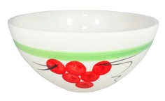 Салатник "Ягодка" 0,5л 1шт. Солнечногорская керамика
