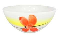 Салатник "Бабочка" 0,5л 1шт. Солнечногорская керамика