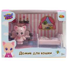 Домик для кошки малый Abtoys Спальня PT-01308