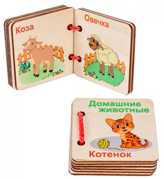 Игрушка деревянная Развивающие картинки Томик