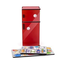 Сортер Холодильник Красный Woodland