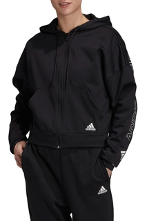 Толстовка W BOS AOP FZ HD adidas