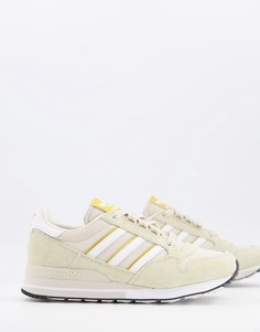 Бежевые кроссовки adidas Originals ZX-Бежевый