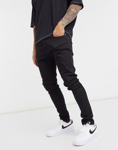 Черные джинсы из денима Brave Soul-Черный цвет