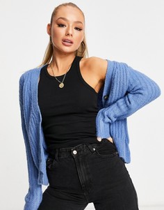 Синий свободный кардиган Brave Soul sadie-Голубой