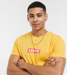 Желтая футболка с логотипом на груди Levis – эксклюзивно для ASOS-Желтый Levis®