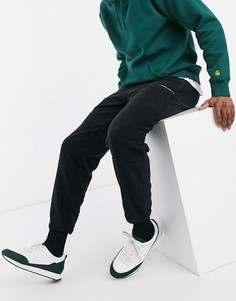 Черные флисовые брюки Carhartt WIP Beaumont-Черный цвет