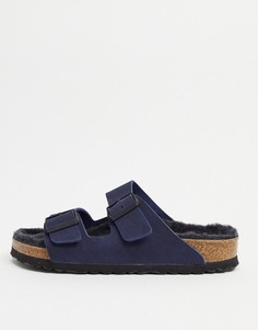 Темно-синие сандалии Birkenstock Arizona-Темно-синий