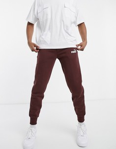 Темно-коричневые спортивные штаны с логотипом PUMA Essentials-Коричневый цвет