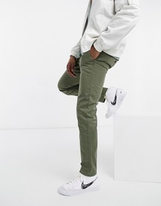 Брюки узкого кроя Pepe Jeans Charly-Зеленый цвет