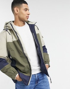 Легкая куртка в стиле колор блок Pepe Jeans Pete-Голубой