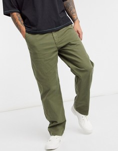 Свободные брюки чиносы темно-оливкового цвета Levis XX Stay Loose-Зеленый цвет Levis®