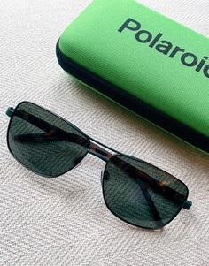 Солнцезащитные очки-авиаторы Polaroid-Черный