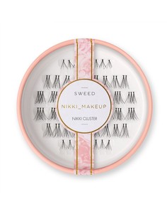 Накладные ресницы Sweed Lashes – Nikki Cluster-Черный