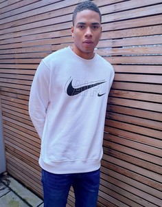 Белый свитшот с круглым вырезом Nike Air Print Pack