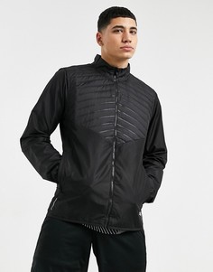 Черная куртка на молнии PUMA Running-Черный цвет