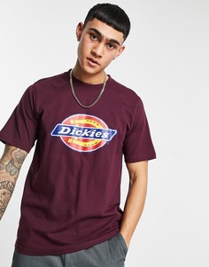 Темно-бордовая футболка Dickies Horseshoe-Красный