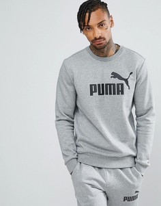 Серый свитшот Puma ESS No. 1 83825203