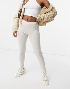 Светло-бежевые леггинсы для дома ASOS DESIGN Mix & Match-Светло-бежевый