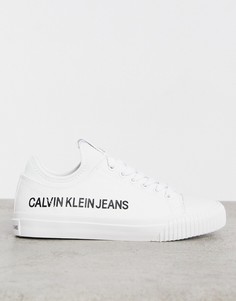 Кроссовки из хлопка Calvin Klein Jeans iantha-Бежевый