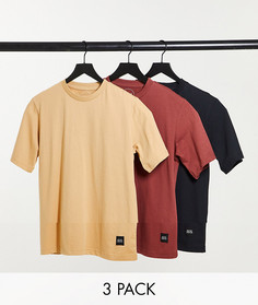 Набор из 3 футболок Native Youth-Многоцветный