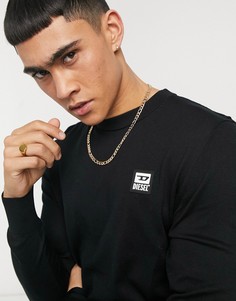 Черный трикотажный джемпер Diesel K-Freex-Черный цвет