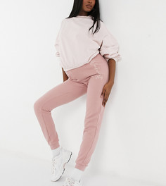 Розовые джоггеры для дома с надписью "Weekend vibes" от комплекта New Look Maternity-Розовый