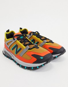 Желтые кроссовки в утилитарном стиле New Balance X-Racer-Желтый