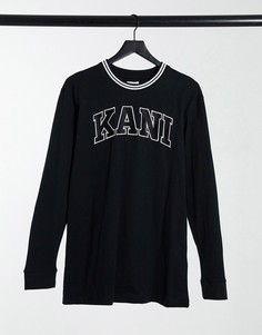 Черный лонгслив Karl Kani Serif