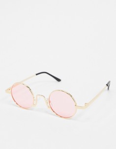 Золотистые солнцезащитные очки SVNX-Золотистый