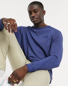 Синий свитшот с круглым вырезом Calvin Klein Golf-Голубой