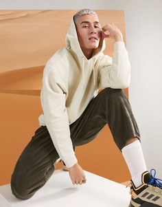 Бежевый oversize-худи ASOS DESIGN