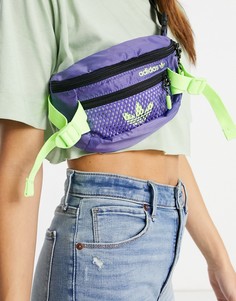 Темно-синяя сумка-кошелек на пояс с логотипом adidas Originals-Темно-синий