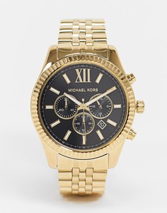 Золотистые наручные часы Michael Kors MK8286 Lexington-Золотистый