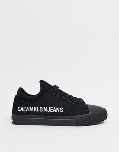 Кроссовки из хлопка Calvin Klein Jeans iantha-Бежевый