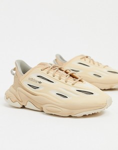 Песочно-бежевые кроссовки adidas Originals Ozweego Celox-Бежевый