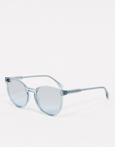 Солнцезащитные очки в прозрачной оправе Lacoste-Прозрачный