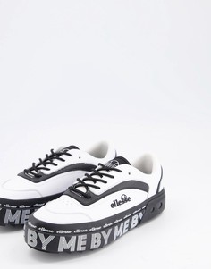Белые кроссовки Ellesse Alzina London-Белый