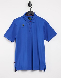 Футболка-поло Luke Chandler-Голубой